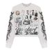 2025 New CKART Japanese Anime Angel Crew Neck T-Shirt Pullover Top With Cuff Long Sleeve_desvips.com