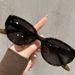 2026 New Retro Brown Cat-Eye Goggles For Women, Slimming Effect, High-End Fashion, UV Protection Polarized Sunglasses For Outdoor Driving And Hiking_desvips.com