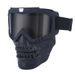 Motorcycle Goggles For Harley Riding – Windproof & Anti-Dust Ski/Snowboard Mask With Adjustable Headband (Skull Chin Strap, UV400 Lenses)_desvips.com