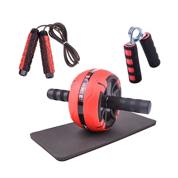 Single Wheel Abdominal Wheel Combination Set Home Fitness 7 Piece Set Abdominal Wheel Gripper Comprehensive Training_desvips.com