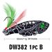 Sometime 11G Lure Bait Metal Spinnerbait 5.5cm 8 Colors VIB Fishing_desvips.com