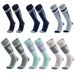 Qunature 1 pair of ski socks unisex ski socks for skiing snowboarding winter sports_desvips.com