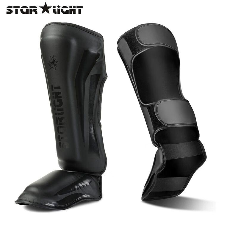 Universal Boxing & Martial Arts Shin Guards For Adults & Kids - Full-Leg Protection With Foot Cover For Muay Thai, Kickboxing & MMA Training_desvips.com