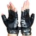 Alexa Bliss Play X Pain Womens Black PU Leather Wrestling Gloves Women Raw Superstar Accessory Cosplay Gift_desvips.com