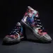Jifffly Tortoise Shoe Abstract Graffiti Personality Men's Sneakers Hip Hop Street Dance Shanhaijing National Style_desvips.com