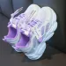 Big Girls Mesh Design White Sneakers For Children's Platform Littlesprouts Sports Toddler Youth Running Shoes Trainers_desvips.com