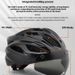 Bicycle Riding Magnetic Goggles Lens Forming Mountain Men And Women Safety Helmet Integrated Summer Road Bike_desvips.com