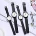 Luminous Watch Men New Stylish Simple Student Exam Watch Korean Style Black White Sport Couple Watch Waterproof Lightweight Durable_desvips.com