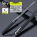 Automatic Spring Telescopic Legal Car-Mounted Swing Solid Self-Defense Three-Section Stick_desvips.com