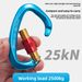 Professional Rock Climbing Lock/Climbing Carabiner/Outdoor Expansion/Load-Bearing Master Hook/High-Altitude Work Safety_desvips.com