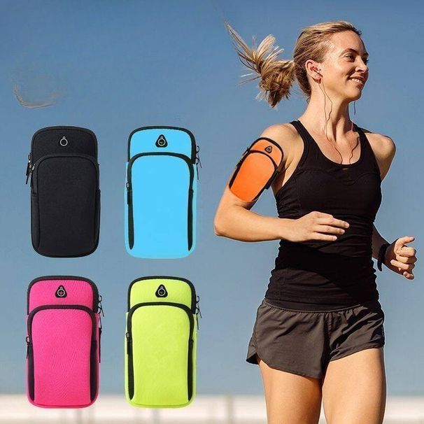Outdoor Men And Women Sports Equipment Running Wrist Arm Sleeve Fitness Phone Pouch Universal Ultra-light Waterproof_desvips.com