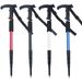 Travel Trekking Telescopic Climbing Outdoor Aluminum Alloy Hiking Poles Walking Sticks Canes_desvips.com