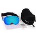 Outdoor ski wear glasses snow goggles Double anti-fog ski glasses for children_desvips.com