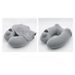 Hooded Inflatable Airplane Neck Support With Hood Portable Travel Sleeping Artifact Press U-Shaped Pillow_desvips.com