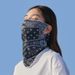 Cycling Face Towel Ice Sleeve Sunscreen Mask To Cover Face Cashew Flower Suit Black Motorcycle Sunscreen Mask Takeaway Rider Hot_desvips.com