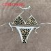 New Style Leopard Print Sexy Two-Piece Bikini Vacation Swimsuit For Hot Spring Bathing Soccer Jerseys_desvips.com