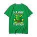 St. Patrick's Day Green Festival Irish Clothing Performance Costume T-shirt_desvips.com