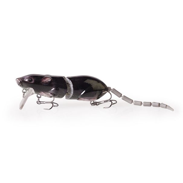 Hanlin 3.15in/15g Mouse Lure Artificial Plastic Mouse Fishing Lure Swimbait Rat Pike Bass Floating Hard Bait Tackle Accessories_desvips.com