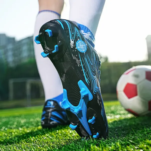Children's Professional Original Society Football Boot Outdoor Five-a-side Shoes Turf Soccer Cleats_desvips.com