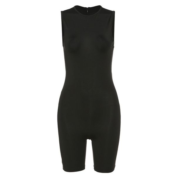 European And American Style 2024 Summer Women's New High-waisted Sexy Bodycon Sleeveless Tight-fitting Sports Fitness_desvips.com