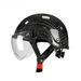Carbon Fiber Half Electric Bike Motorcycle Summer Unisex Riding Safety 3C QIKE Helmet_desvips.com