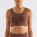 Custom Fixed Chest Pad Running Shock Absorption Sports Fitness Shockproof Gathered Cross Back Beauty Bra_desvips.com