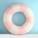 Manufacturer Wholesale Children's Plaid Swimming Inflatable Baby Underarm Ring, Popular Retro Maple Leaf Thickened Model_desvips.com