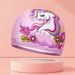 Children's Swim Cute Cartoon Print High Elastic Breathable Comfortable Adorable Fabric Fashionable Elementary School_desvips.com