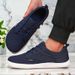 Toe Men Breathable Knitted Mesh Comfortable Barefoot Casual Versatile Soft Sole Wide Last Walking Shoes 2025_desvips.com