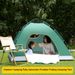 Portable Fully Automatic Tent Quick Opening 2-person Double Door Folding Camping Tent Double Person Beach Tent_desvips.com