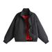 New Cross-border Foreign Trade Casual Outdoor Sports Loose-fit Large Size Stand-up Collar Jacket, Men's Outerwear_desvips.com