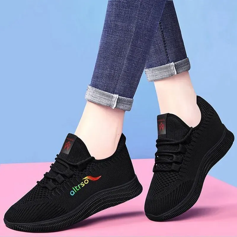 Kitchen Work Anti-skid Soft Soles, Long-lasting Standing, Not Tiring Old Beijing Cloth Shoes, Women's Spring And Autumn_desvips.com