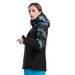 New Snowwear Women's Windproof, Waterproof, Wear-resistant Clip Cotton Warm Veneer Double Board Snow Coat_desvips.com