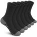 8PCs-4pairs Cushioning Breathable Running High-Performance Durable Outdoor Sports Socks For Men And Women_desvips.com