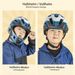 ROCKBROS Children's Bicycle Helmet Integrated Bicycle Helmet Youth Protective Helmet S/M 48-57CM_desvips.com