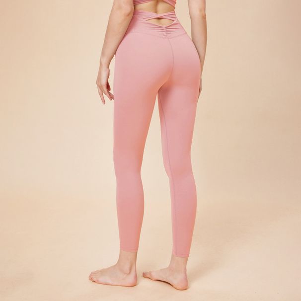New High-Waisted Yoga Tummy Control Butt-Lifting Peach Tight Running Fitness Sun-Proof Sports Long Pants Spring_desvips.com
