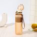 Frosted Feel Sports Plastic For Men And Women Creative Portable Student Bottle With Lid High-Value Water Cup_desvips.com