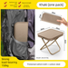 Small Portable Ultra-light Travel Handbag Fishing Camping Chair Handbag-style Folding Stool For Queuing_desvips.com
