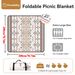 New Waterproof 200x200CM Large Blanket Outdoor Picnic Mat With Carrying Handle For Camping Beach_desvips.com