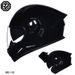 Flip Up Helmet, Motorcycle Helmet, Dual Lens, Men's And Women's All Season Motorcycle Touring And Cruise Helmet, Large Size._desvips.com