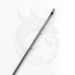 Aberton Three-pronged Long-handled Large Barbed Sea Fishing Hook With White Band For Soft Shrimp, Pomfret, Mackerel, And_desvips.com