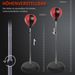 HOMCOM Adjustable Punching Ball Set – 125-145cm Height Boxing Gloves & Pump Included Ideal For Beginners & Pros_desvips.com
