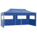 Foldable Party Tent - 600D Oxford Fabric With PVC Coating, Powder-Coated Steel Frame, UV- And Water-Resistant, Ideal For Outdoor Events_desvips.com