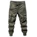 001 Spring And Autumn New Cargo For Men, Trendy Loose Fit Jogger Outdoor Hiking Tactical American Style Multi-Pocket Casual_desvips.com