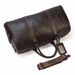 Big Capacity Genuine Leather For Men Women Soft Black Cowhide Casual Travel Duffel Large Luggage Weekend Shoulder Bag_desvips.com