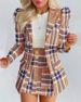 Women's Long Sleeve Blazers Streetwear Flower_desvips.com