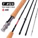 PRO BEROS 233.1cm 2.5m Sections Carbon High Performance Fly 3/4#5/6#7/8#Fly Fishing Rod_desvips.com
