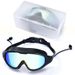 New Large Frame Colorful Adult Swim Goggles For Men Women, Waterproof, Anti-Fog, High Definition, Professional Swimming_desvips.com