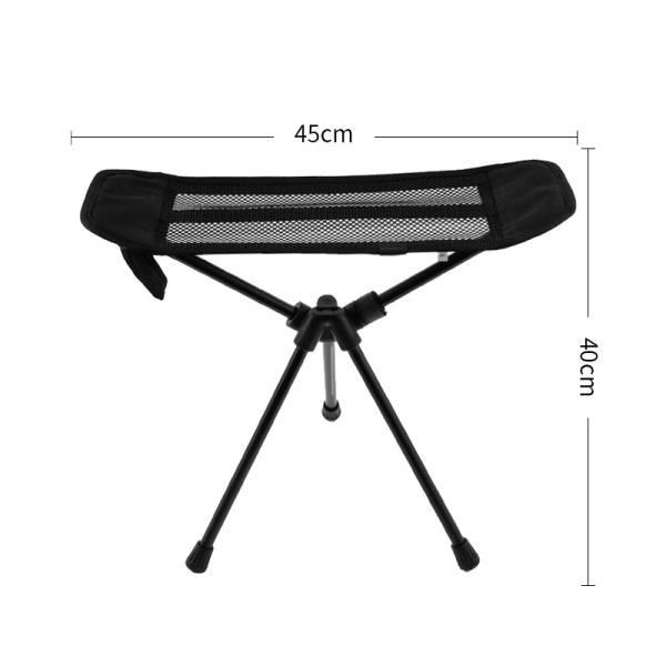 Outdoor Folding Portable Stand Lunch Break Fishing Recliner Footrest Moon Chair Aluminum Alloy Ultra-light_desvips.com