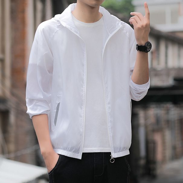 In-stock, One-piece Drop-shipping, Quick-dry Sun Protection Clothing For Men, New Model, Ultra-light Jacket, Thin Summer_desvips.com